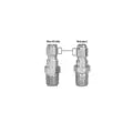 MTM HydroJet Short Profile Plated Steel QC Plug 1/4" MPT