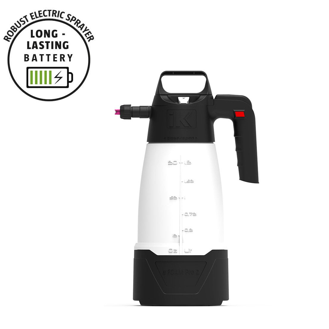 IK e Foam Pro 2 | NEW Battery Sprayer-Foam Sprayer-GOIZPER GROUP IK SPRAYERS-eFoam Pro 2-Detailing Shed