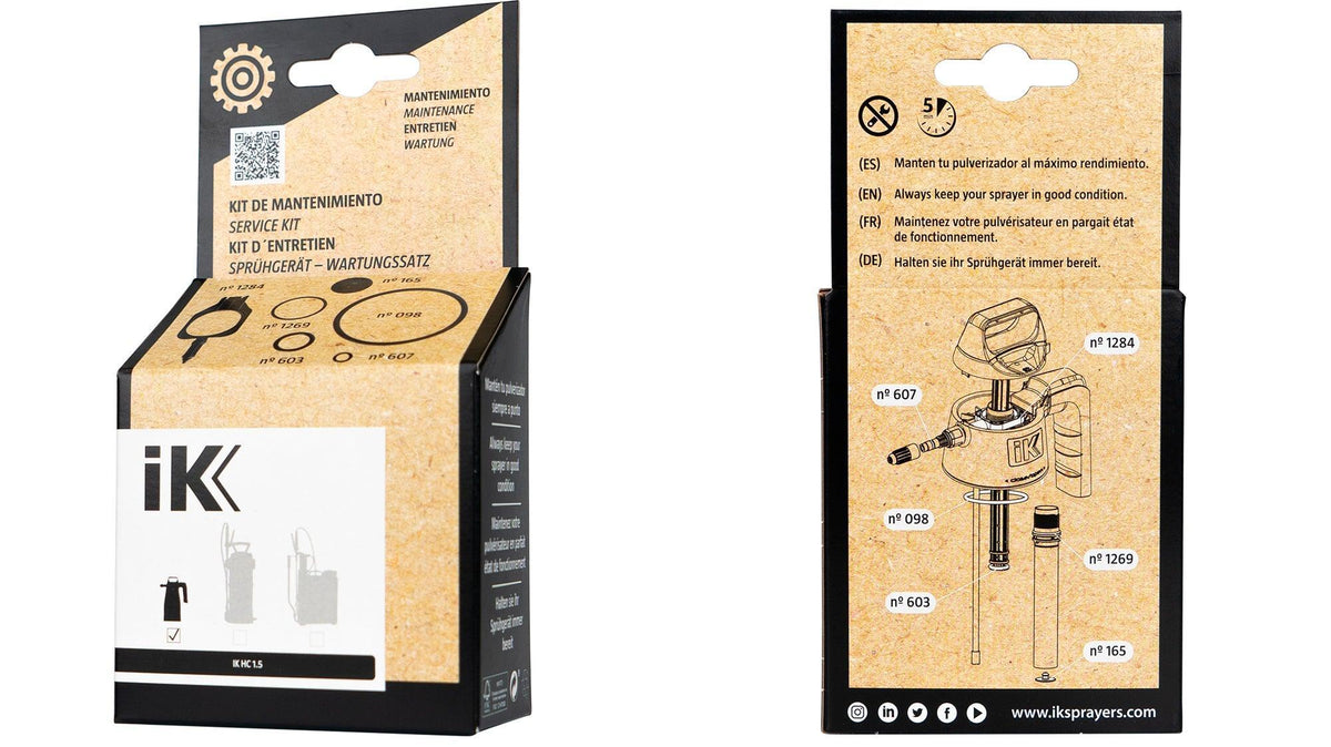 IK Sprayers and Foamer maintenance kits-Pump Repair kit-GOIZPER GROUP IK SPRAYERS-IK HC 1.5 Maintenance Kit 81774874-Detailing Shed