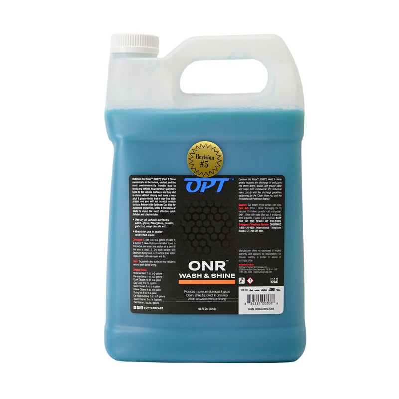 Optimum No Rinse Wash & Shine ONR *New Formula*-Waterless Wash-Optimum-Detailing Shed