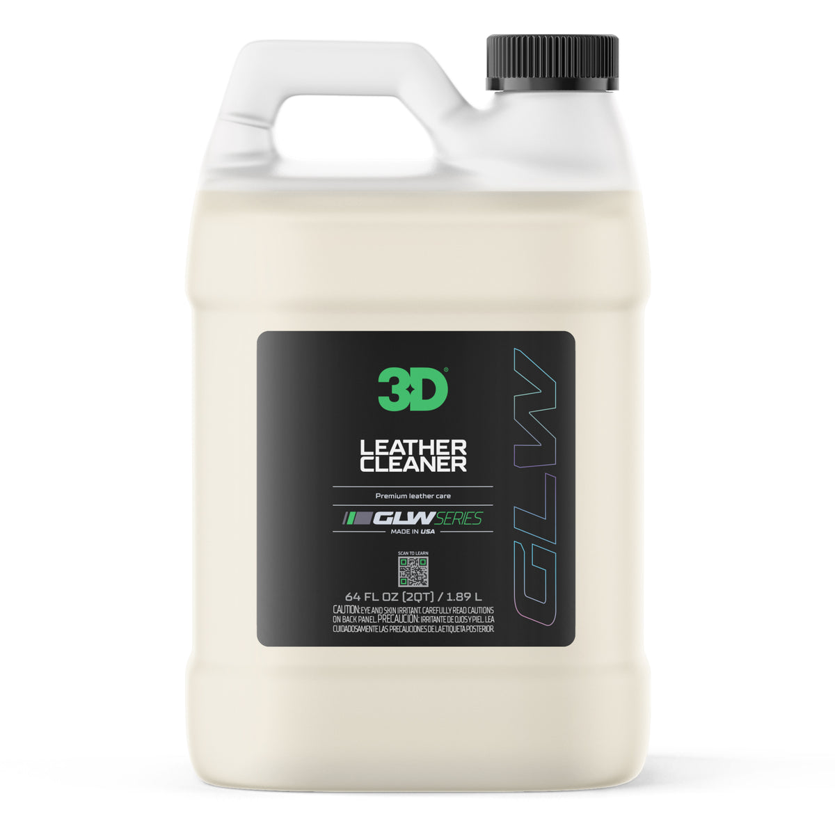 3D GLW Series Leather Cleaner-Leather Cleaner-3D Car Care-1.9L-Detailing Shed