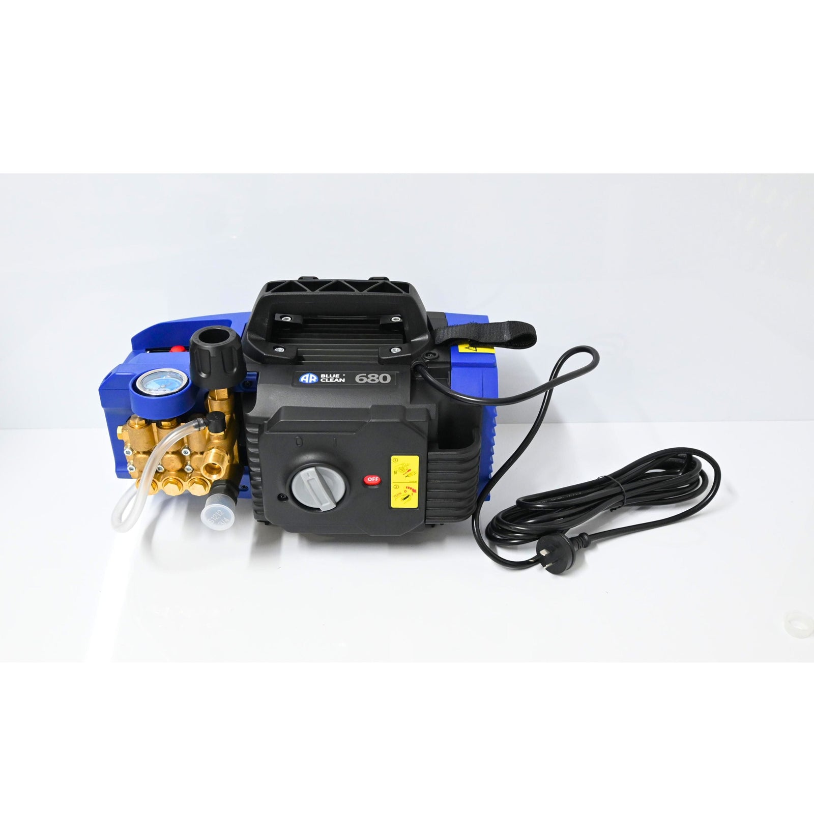 AR Blue 680 Car Pressure Washer Hose Reel Wall Package-Pressure Washer Package-Fast Bundle-Detailing Shed