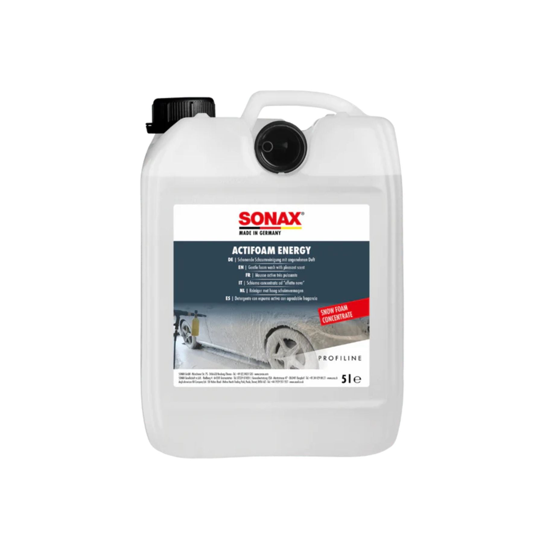 Sonax ActiFoam Energy Foam Shampoo 5L-Car Shampoo-Sonax-5L-Detailing Shed