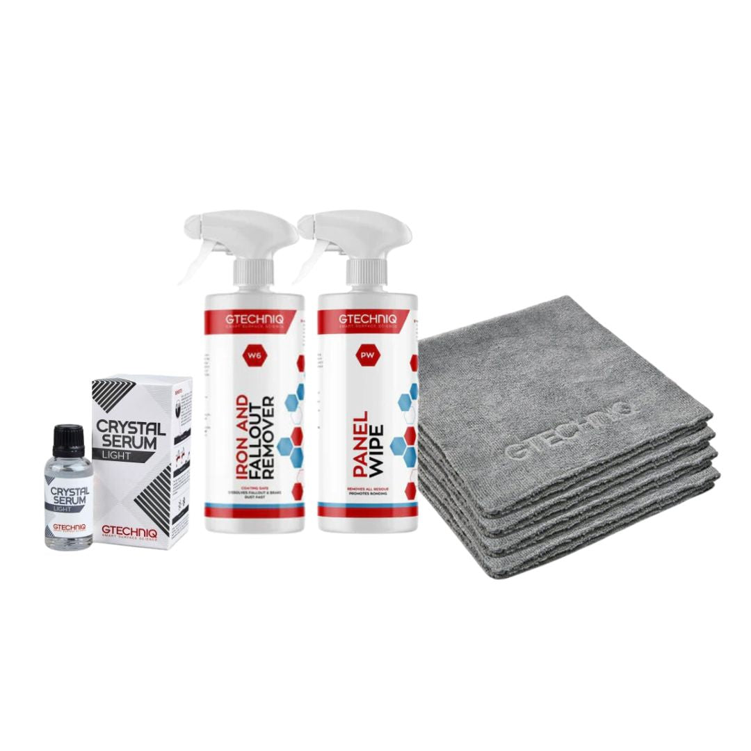 5i GTECHNIQ Crystal Serum Light DIY 5 YEAR Paint Coating Bundle (Newer Car)-Bundle-GTECHNIQ-Detailing Shed