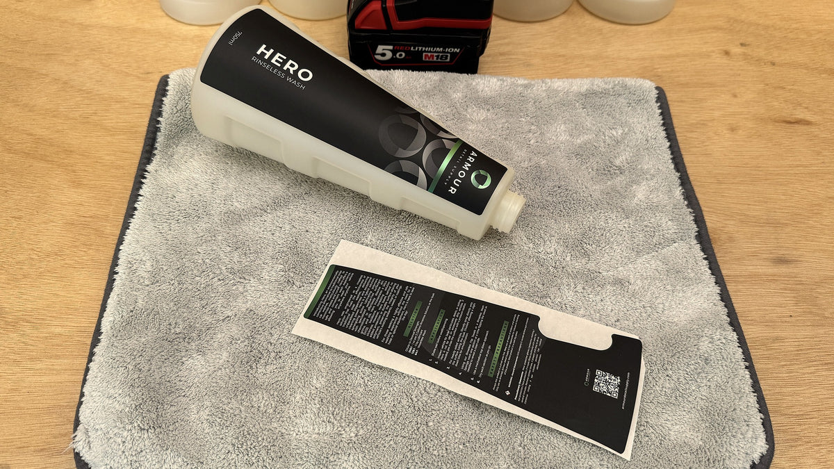 ARMOUR Detail Supply Pressol ProSeries Labels - Front & Back Set-Labels-ARMOUR Detail Supply-Detailing Shed