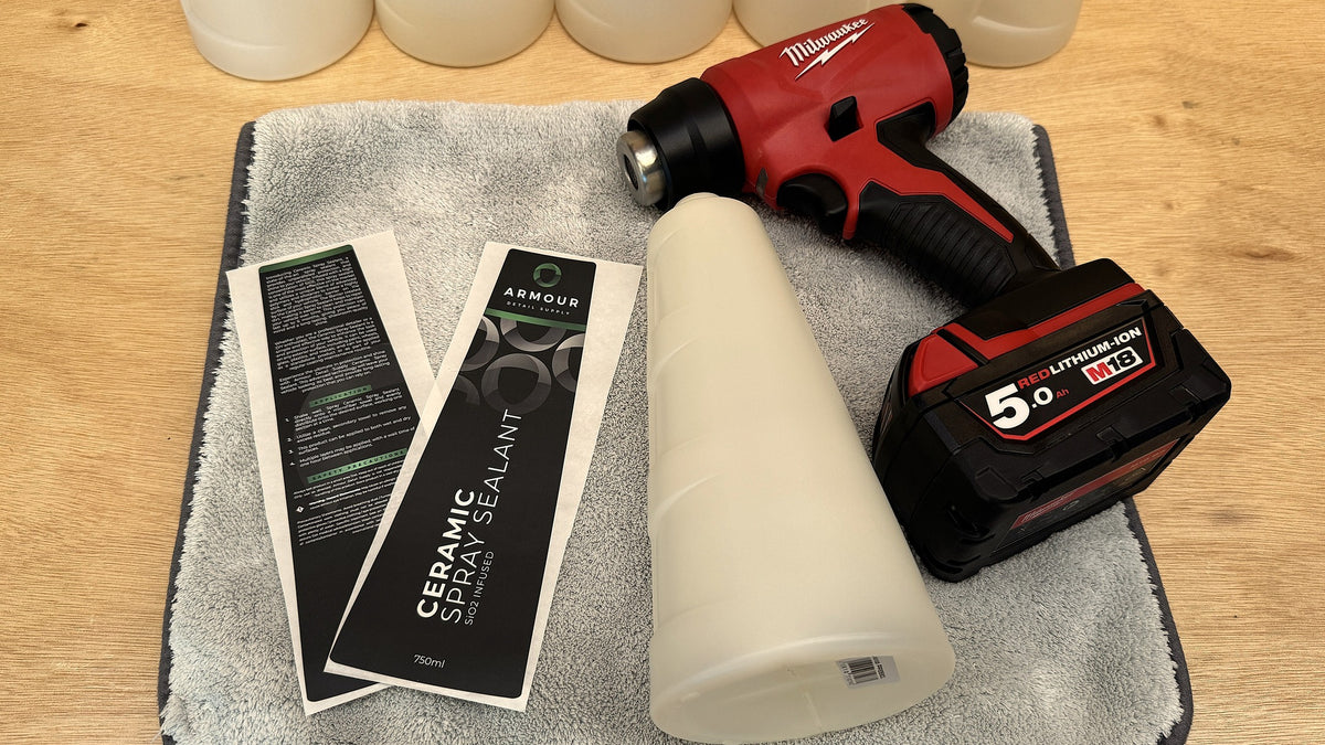 ARMOUR Detail Supply Pressol ProSeries Labels - Front & Back Set-Labels-ARMOUR Detail Supply-Detailing Shed