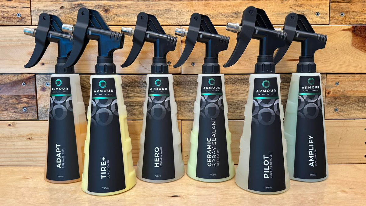 ARMOUR Detail Supply Pressol ProSeries Labels - Front & Back Set-Labels-ARMOUR Detail Supply-Detailing Shed