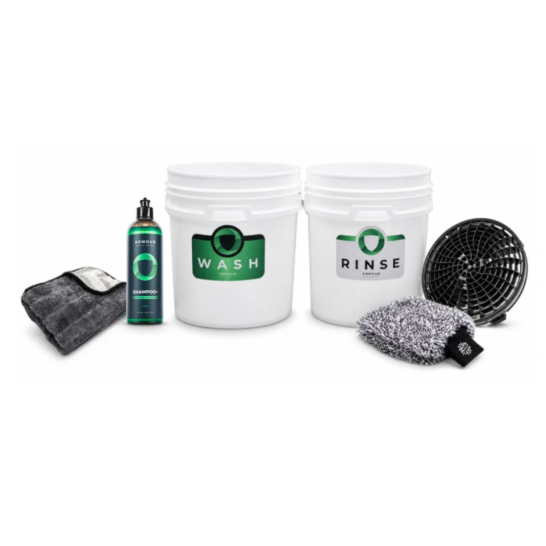 Armour Detail Supply Two-Bucket Wash & Dry Package
