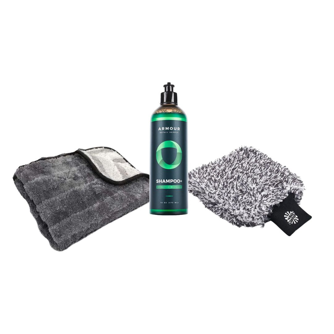 Armour Detail Supply Shampoo+ Wash & Dry Kit