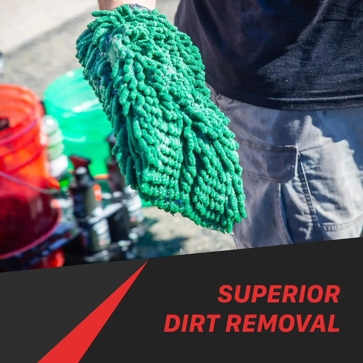 Maxshine Micro Chenille Wash Mitt-Wash Mitt-Maxshine-Detailing Shed