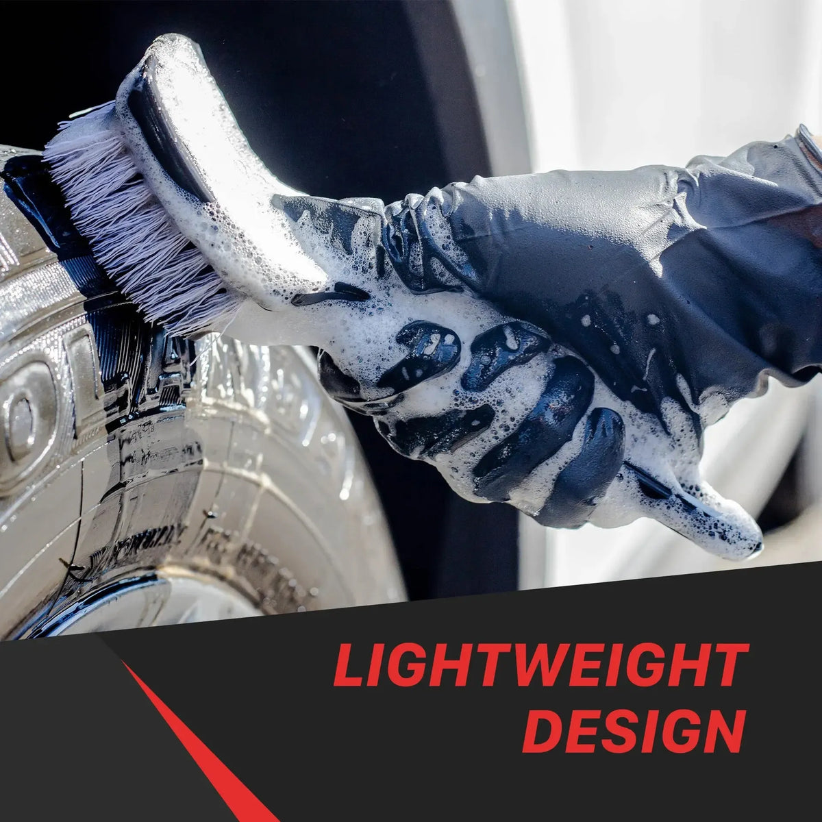 Maxshine Tyre Cleaning Brush for Low Profile Tyres-Tyre Brush-Maxshine-Detailing Shed