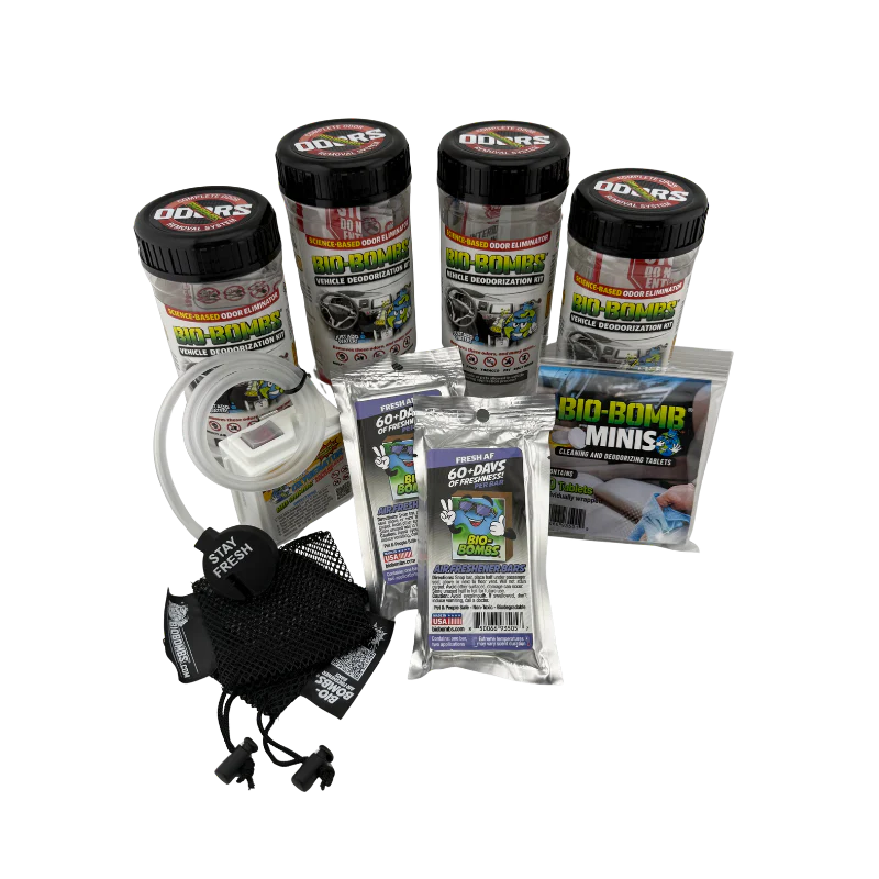 Bio-Bombs Auto Detailer Odor Removal Starter Kit (Basic)