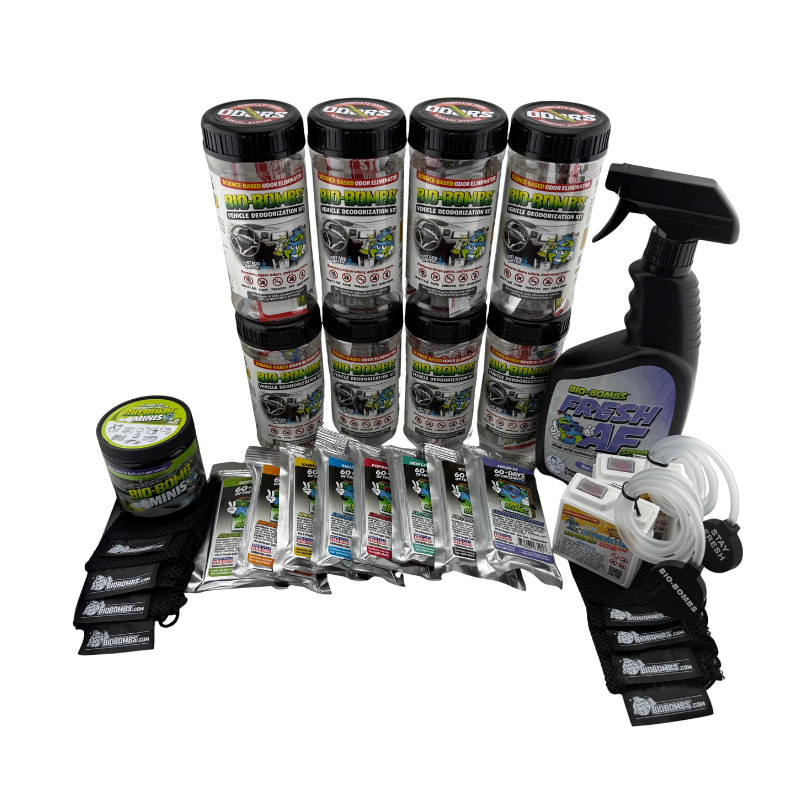 Bio-Bombs Auto Detailer Odor Removal Starter Kit Deluxe