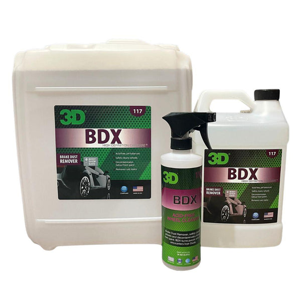 3D BDX Brake Dust Remover (473ml/3.78L/20L)-Vehicle Waxes, Polishes & Protectants-3D Car Care-Detailing Shed