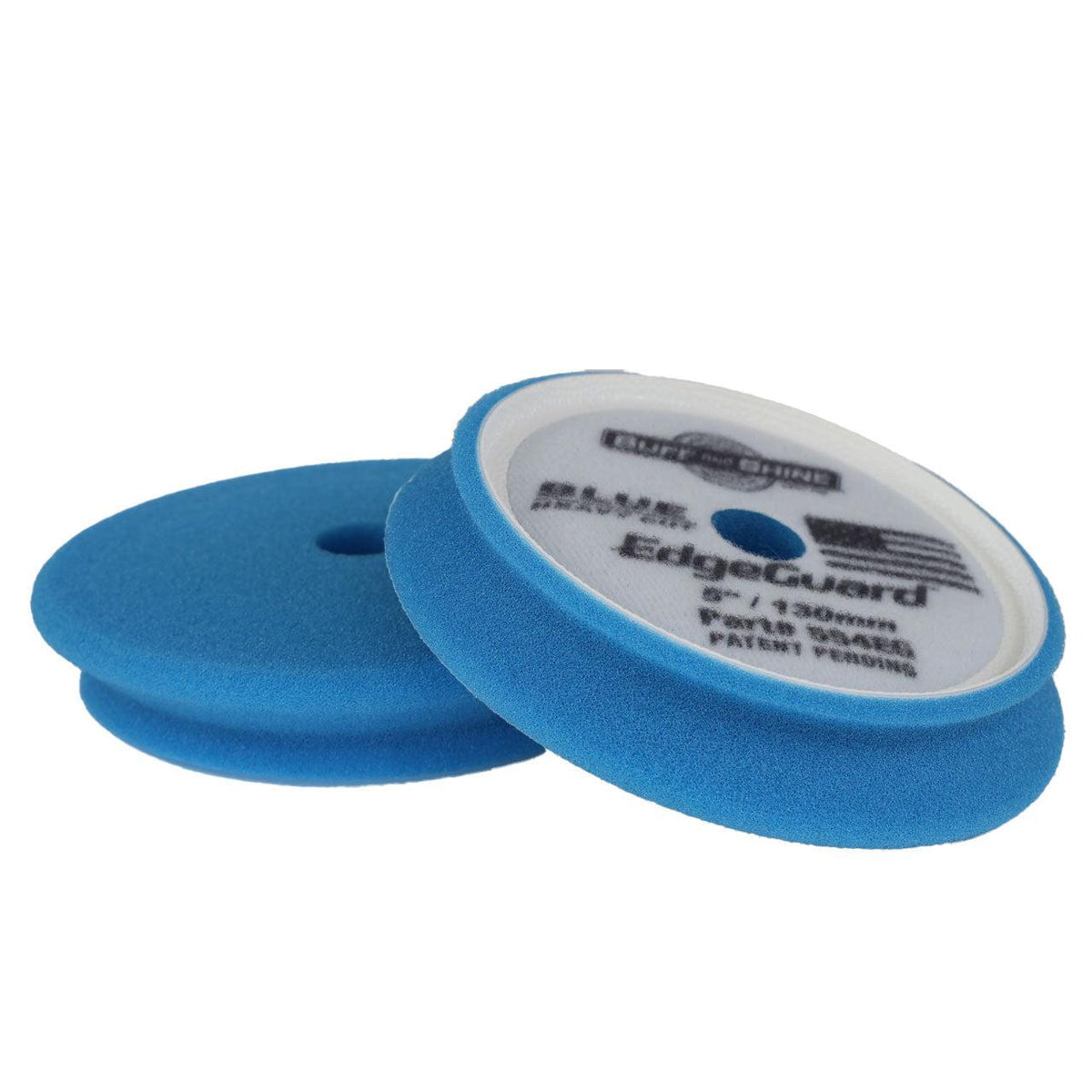 Buff and Shine EdgeGuard Coarse Blue foam Heavy Cutting Foam Pad (3/5/6Inch)-POLISHING PAD-Buff and Shine-5 Inch-Detailing Shed