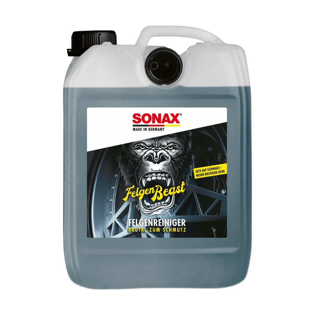 The sonax Beast beast wheel cleaning ability