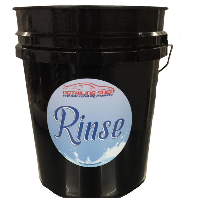 Car Wash Bucket 20L (Wash/Rinse/Wheels)-Wash Buckets-Detailing Shed-Rinse 20L-Bucket Only-Detailing Shed