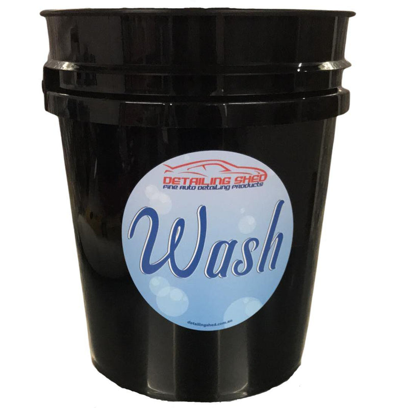 Car Wash Bucket 20L (Wash/Rinse/Wheels)-Wash Buckets-Detailing Shed-Wash 20L-Bucket Only-Detailing Shed