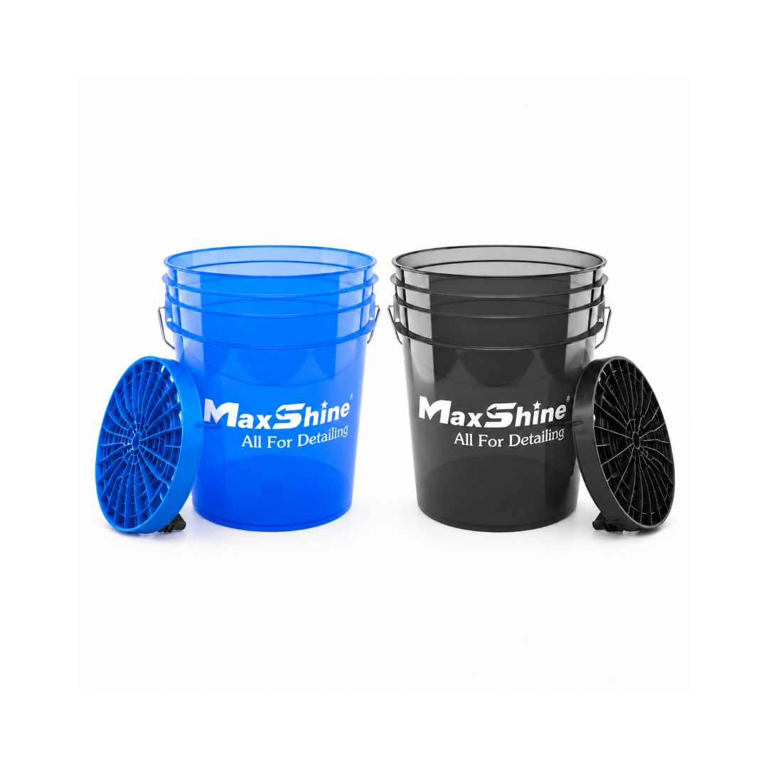 Maxshine Two Bucket Wash Kit 20L with Detail Guardz Dirt Lock
