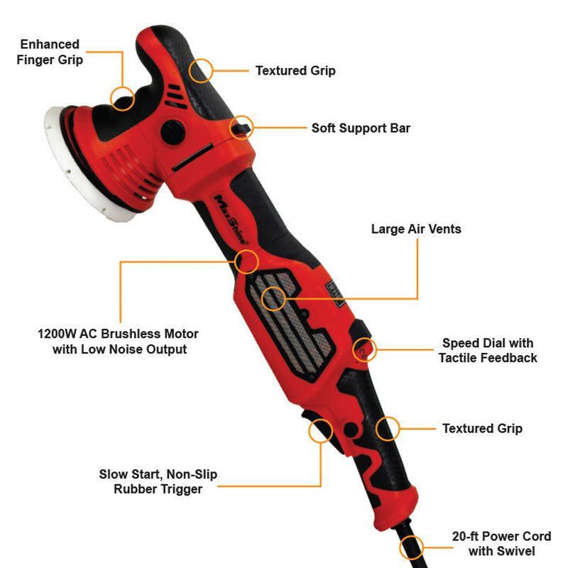 Maxshine MB21 PRO 21mm Brushless Dual Action Polisher-Dual Action Polisher-Maxshine-Detailing Shed