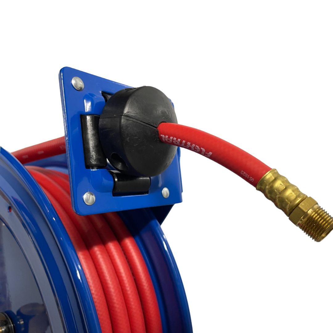 Coxreels P Series Spring Driven Air Hose Reels-air hose reels-Coxreels - USA-Including 15M hose-3/8 Inch-Detailing Shed