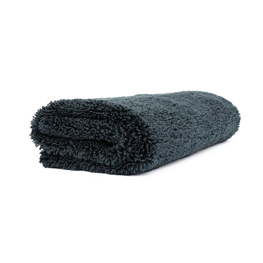 10A The Rag Company Creature Edgeless 420GSM 70/30 Plush Dual Pile Microfiber Towel-MicroFibre Cloth-The Rag Company-40cm x 40cm-BLACK-Detailing Shed