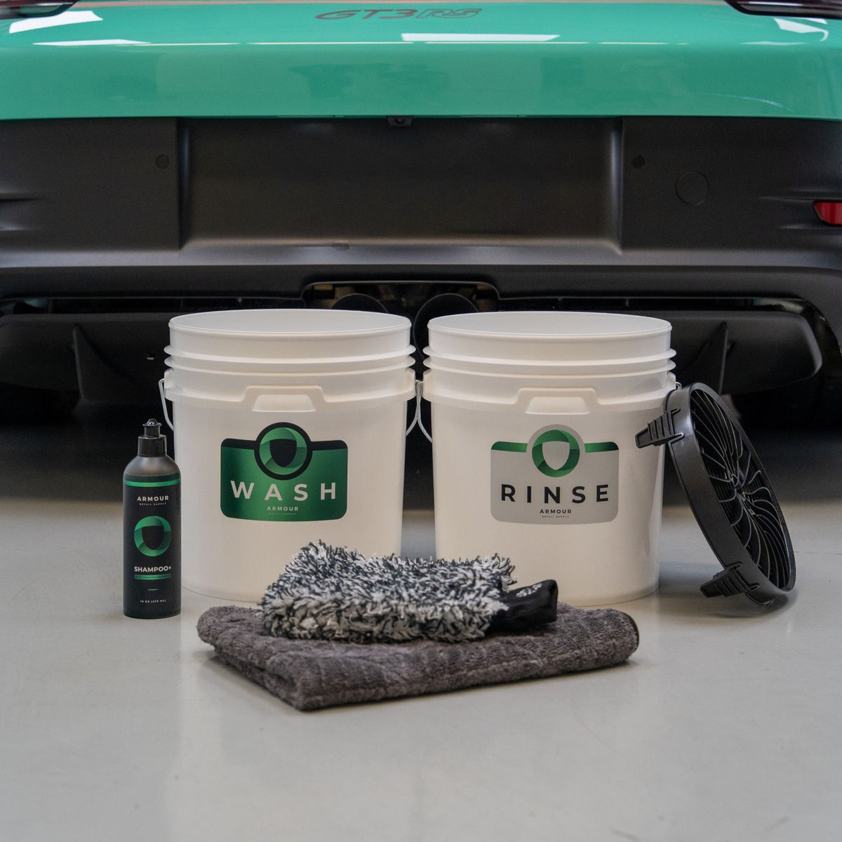 Armour Detail Supply Two-Bucket Wash & Dry Package