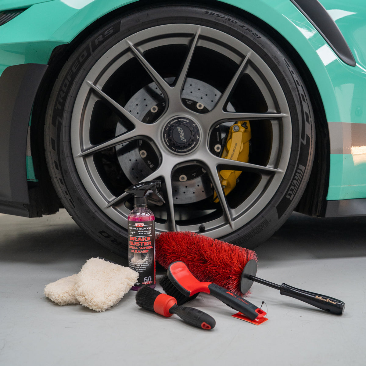 P&S Wheel and Tyre Cleaning Bundle