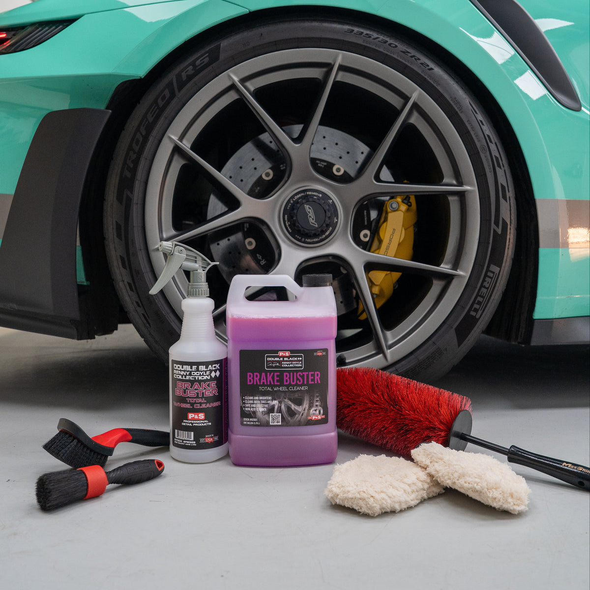 P&S Wheel and Tyre Cleaning Bundle