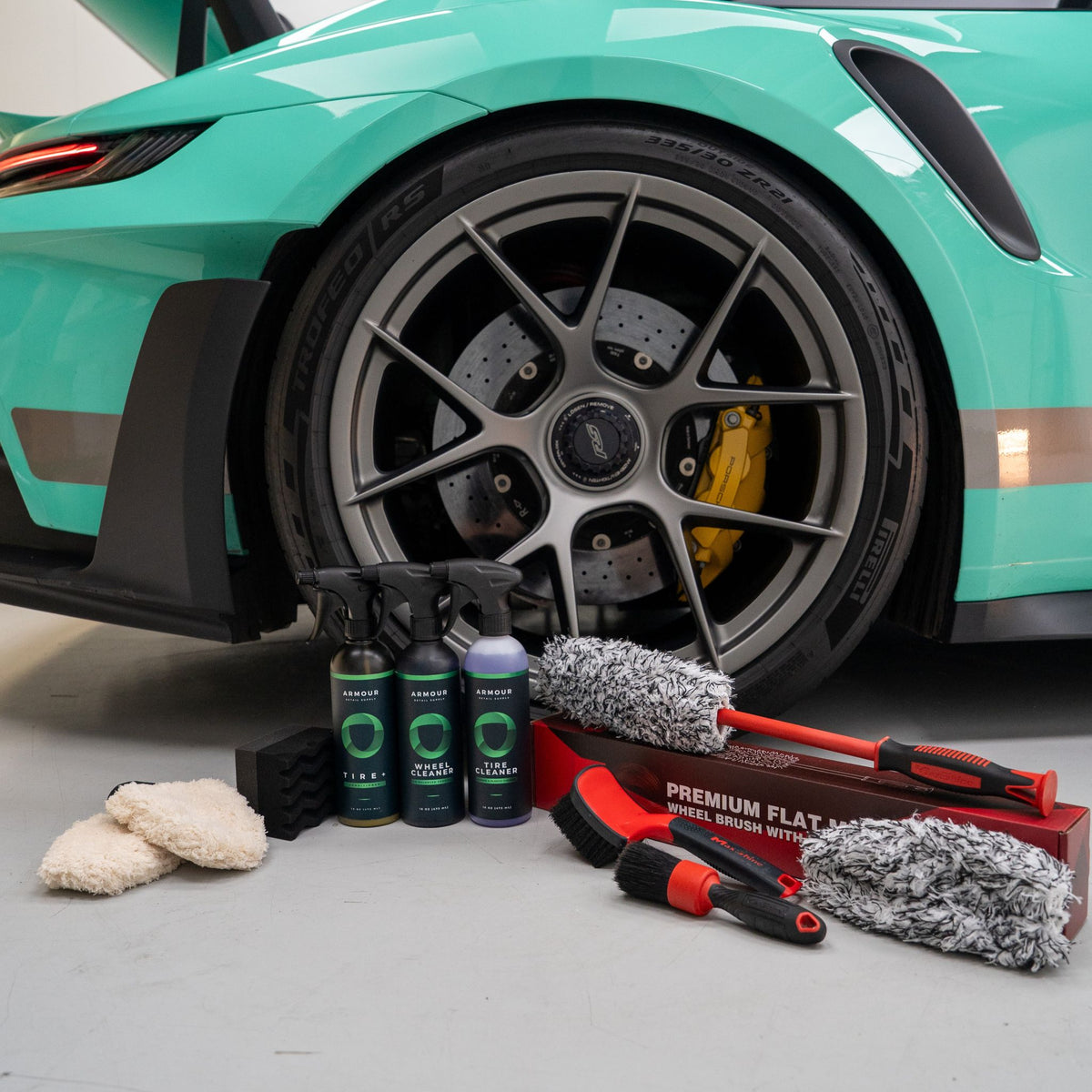 ARMOUR Detail Supply Wheel and Tire Clean Protect Kit