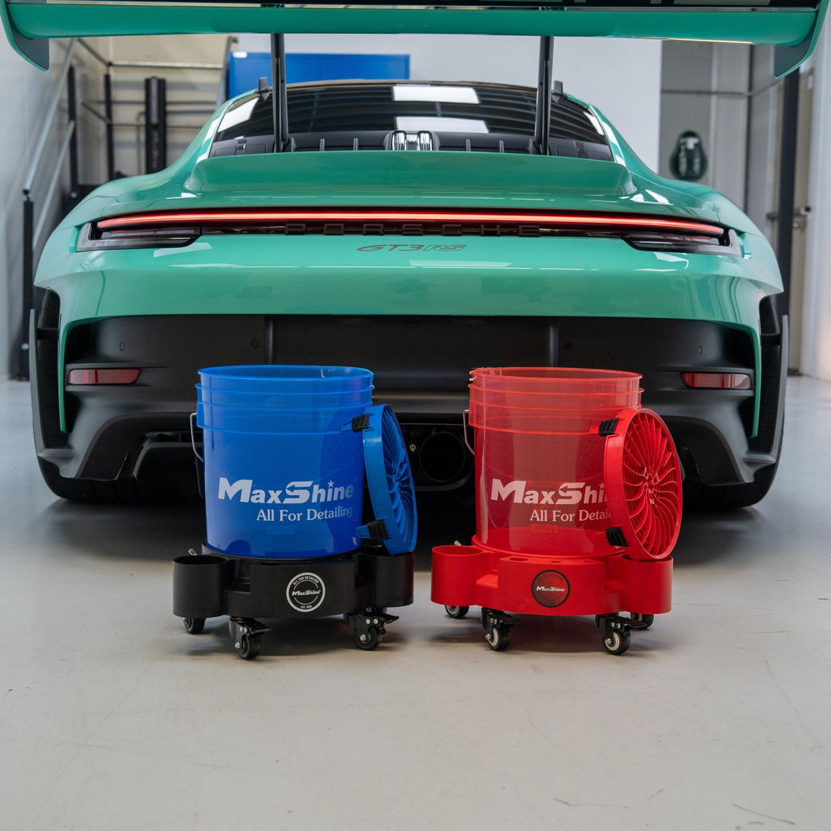Maxshine Two Bucket Wash Kit 20L with Detail Guardz Dirt Lock