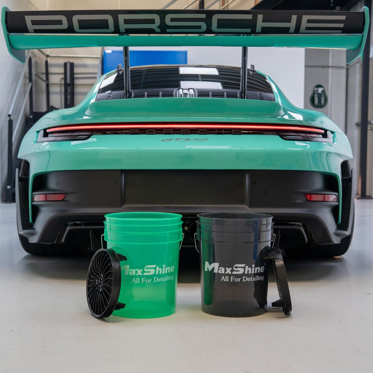 Maxshine Two Bucket Wash Kit 20L with Detail Guardz Dirt Lock