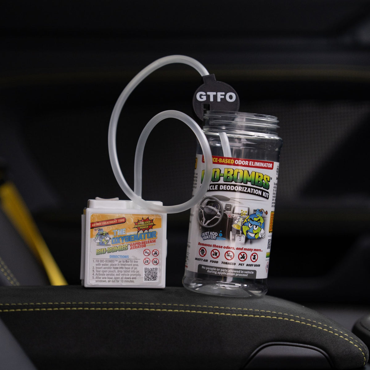 Bio-Bombs VDK + Oxygenator Aerator Combo (Car Odour Removal)
