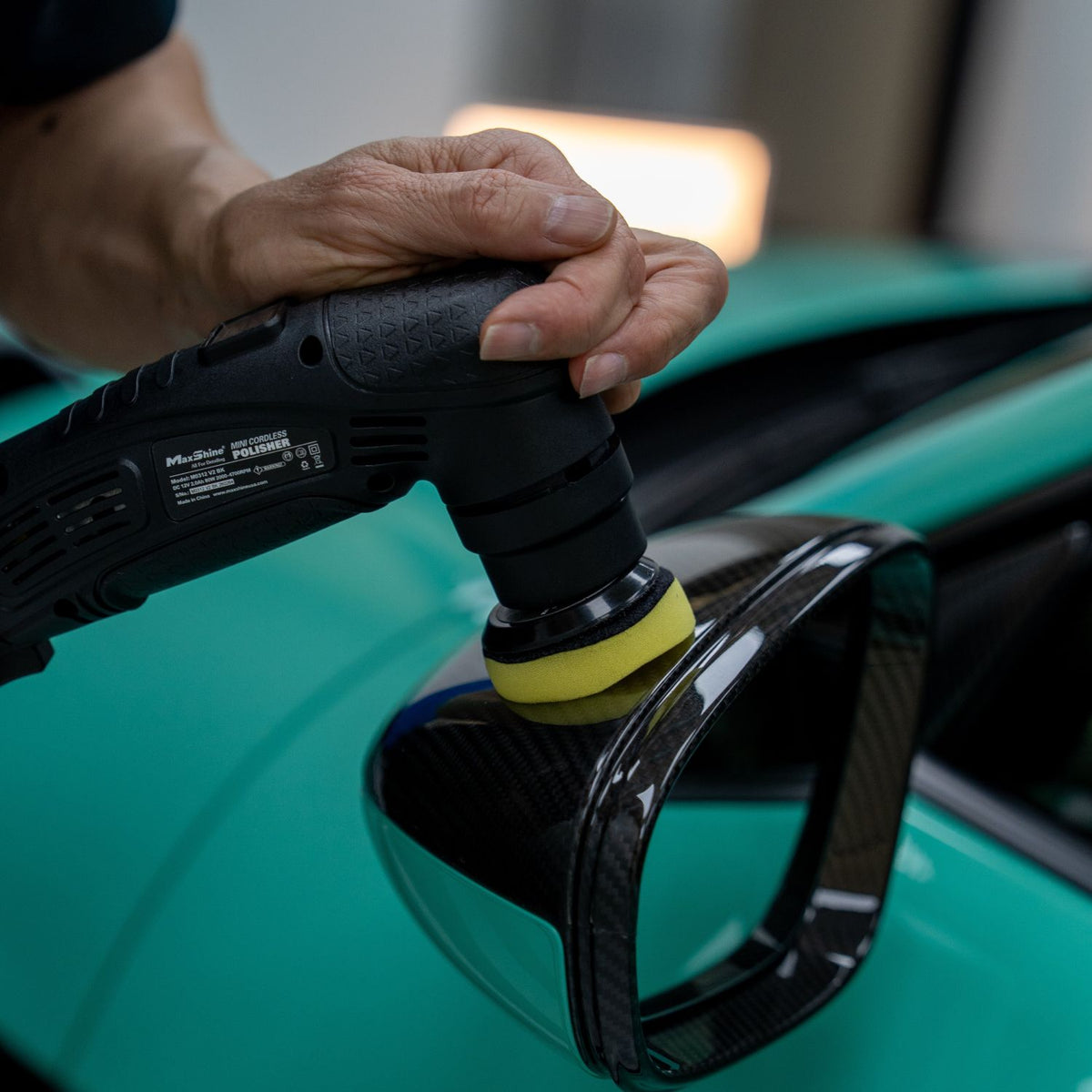Maxshine Mini Cordless Polisher M0312 V2 Kit | Hybrid Rotary & DA