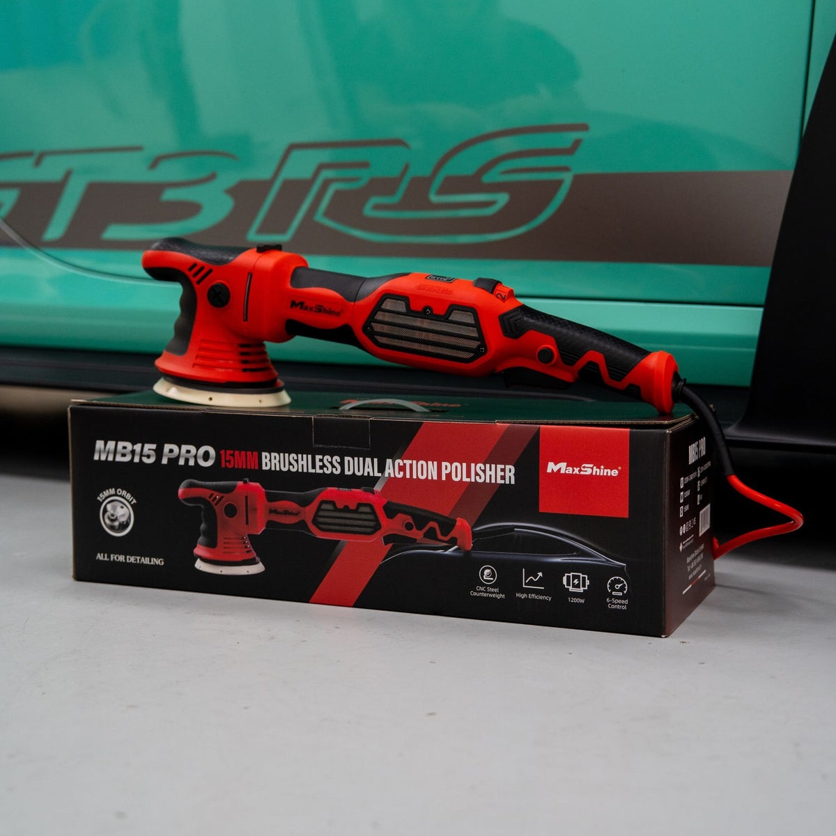 Maxshine MB15 PRO 15mm Brushless Dual Action Polisher