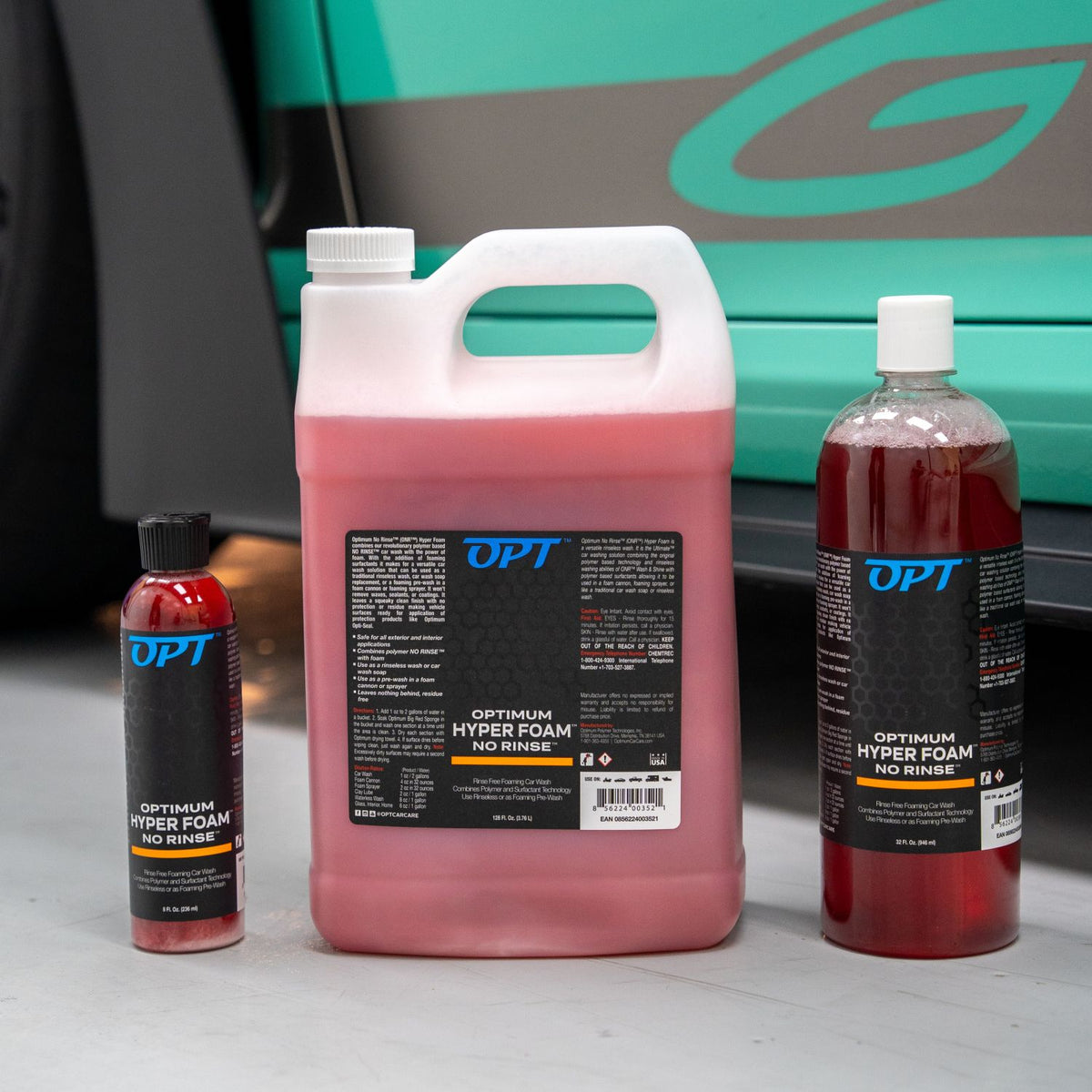 Optimum No Rinse Hyper Foam Rinseless Car Wash