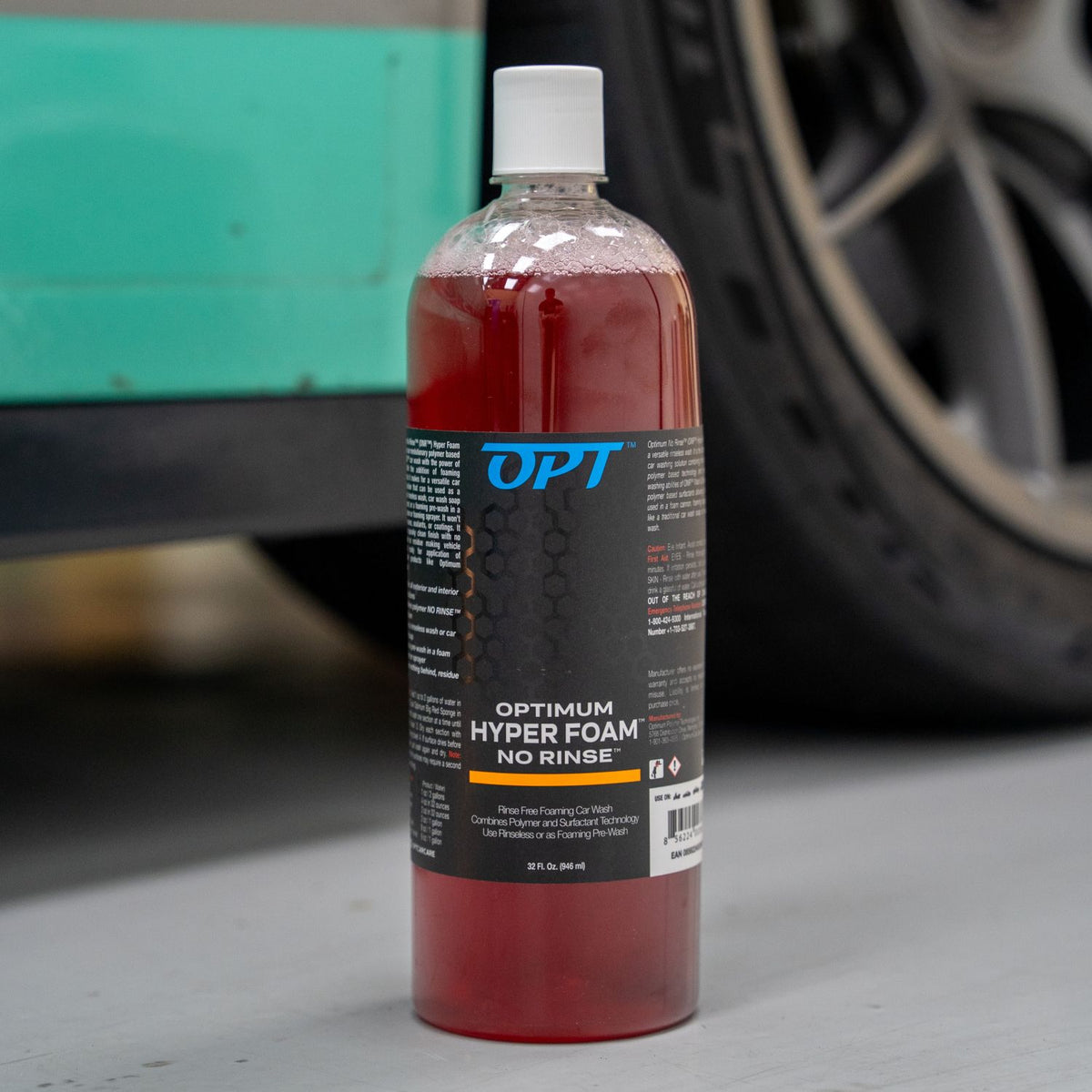 Optimum No Rinse Hyper Foam Rinseless Car Wash
