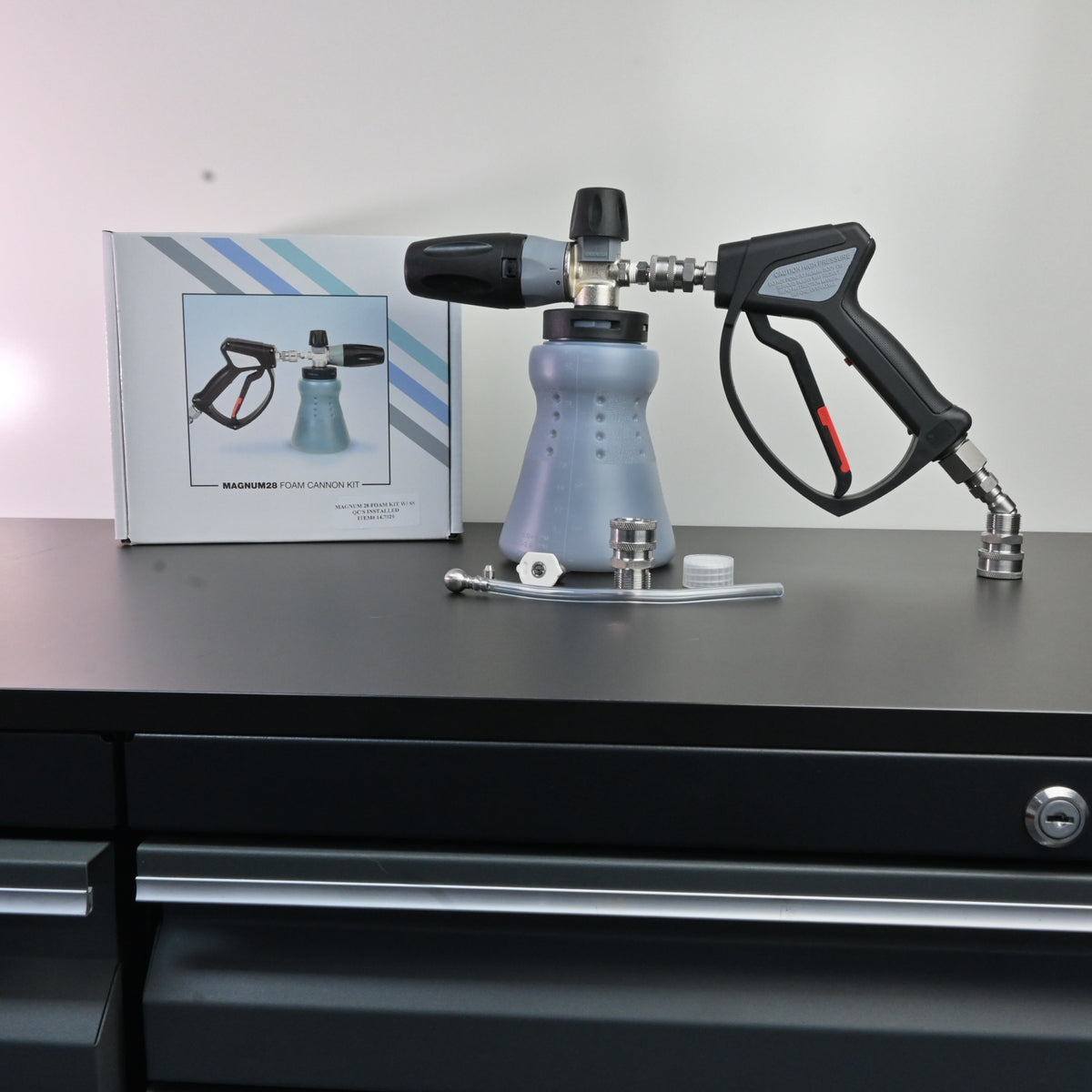 MTM HYDRO SPRAY GUN &amp; FOAM CANNON PRO KIT QC Wide mouth connection-Pressure Washer Spray Gun-MTM Hydro-Detailing Shed