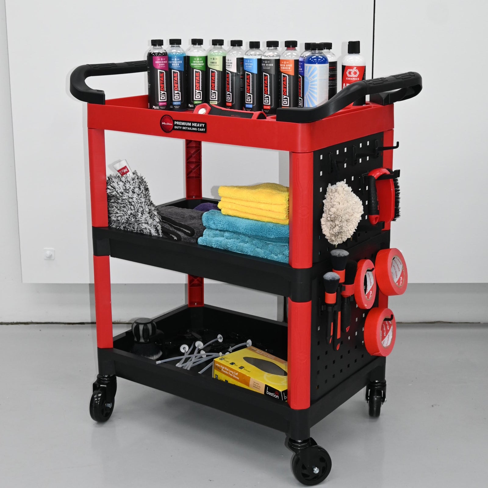 Maxshine Premium Heavy Duty Detailing Cart Trolley-Detailing Cart-Maxshine-Detailing Shed