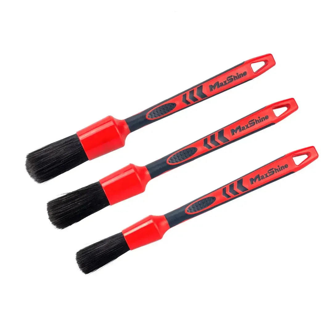 Maxshine Detailing Brush – Black Red Classic-Detailing Brush-Maxshine-Detailing Shed