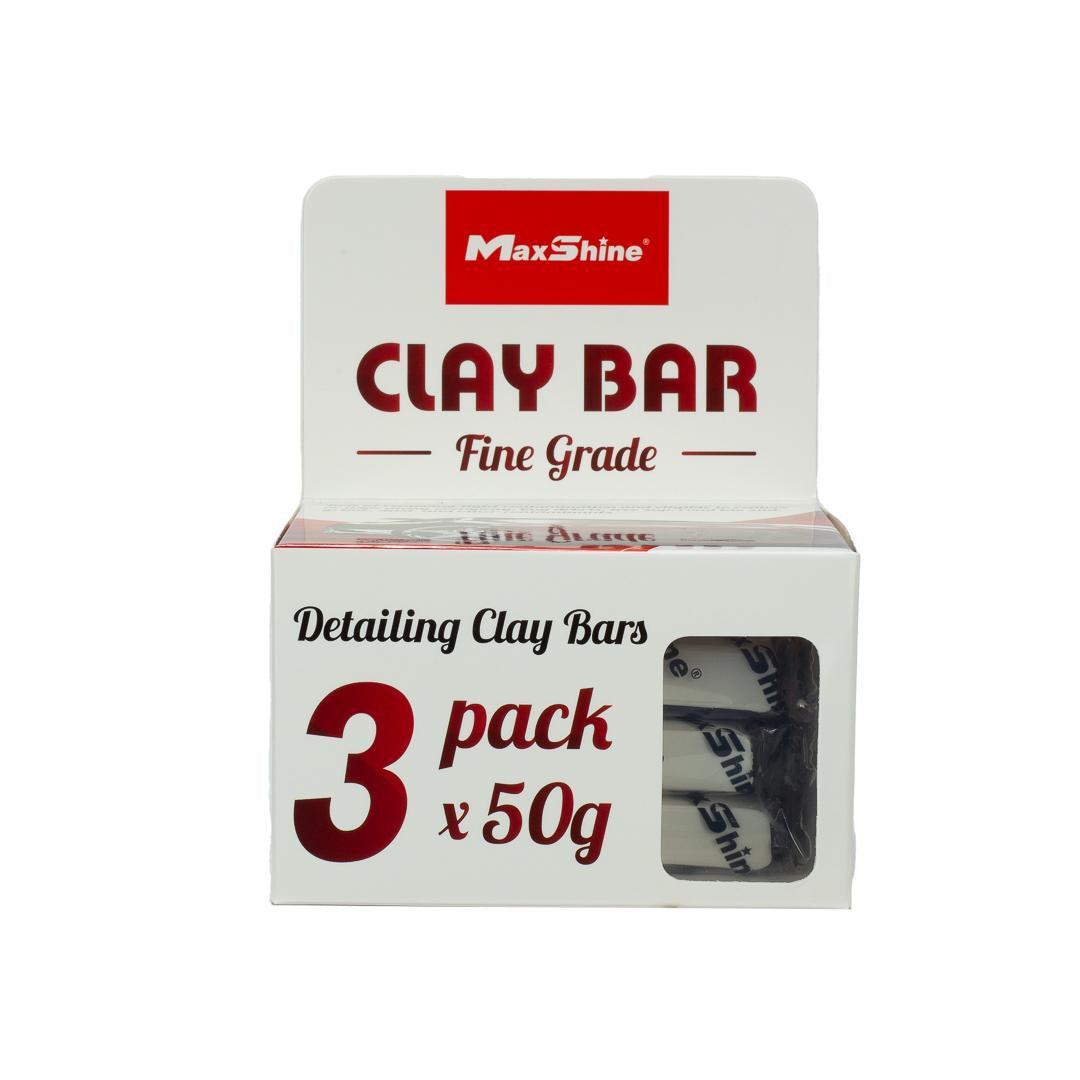 Maxshine Clay Bar 3Pack 150g (3x50g)-Clay Bar-Maxshine-Fine Grade White-Detailing Shed