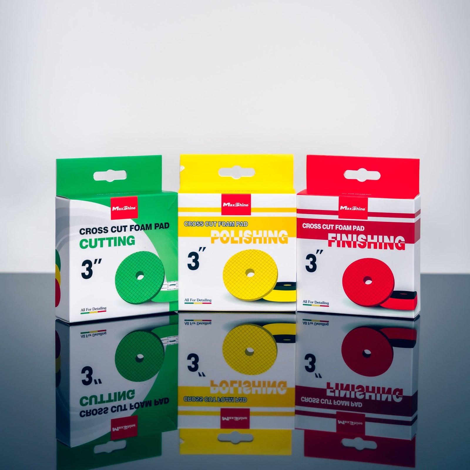 Maxshine Foam 3 Inch Pad Kit-Pad Kit-Maxshine-3 Inch Bundle-Detailing Shed