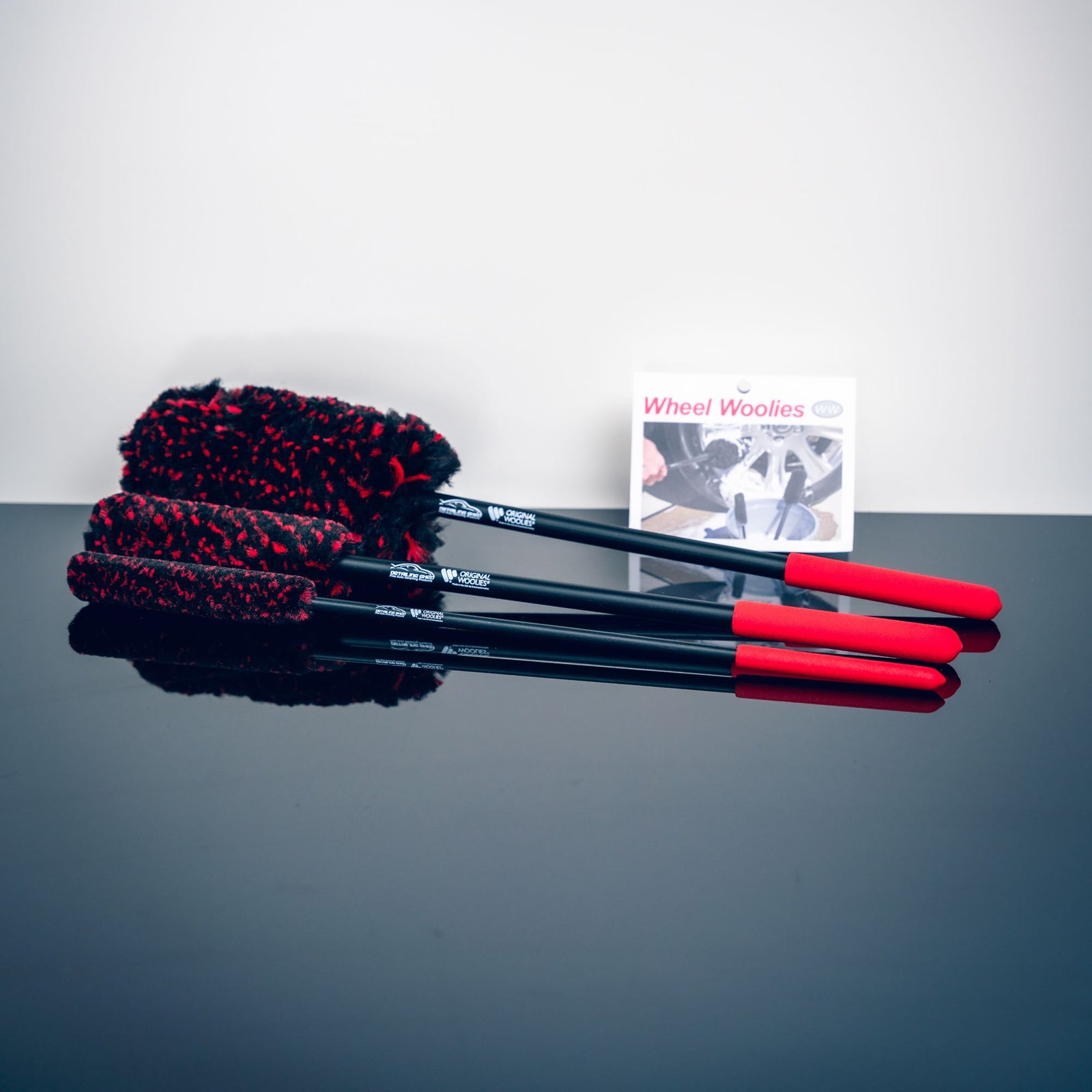 1C Braun Wheel Woolies® PLUS 3PK, Extra long | Exclusive to Detailing Shed-Wheel Brush-Braun Automotive-Detailing Shed