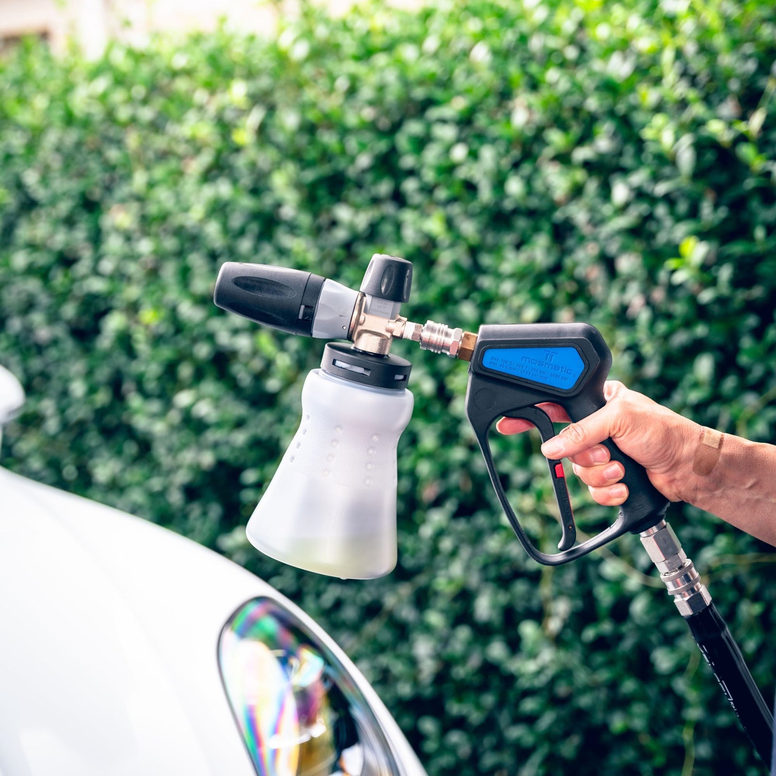 AR Blue 680 Car Pressure Washer Package-Pressure Washer Package-AR Blue-SGS28 With Swivel Pro Stainless-Yes Add Lance-15M Kobrajet Blue-Detailing Shed