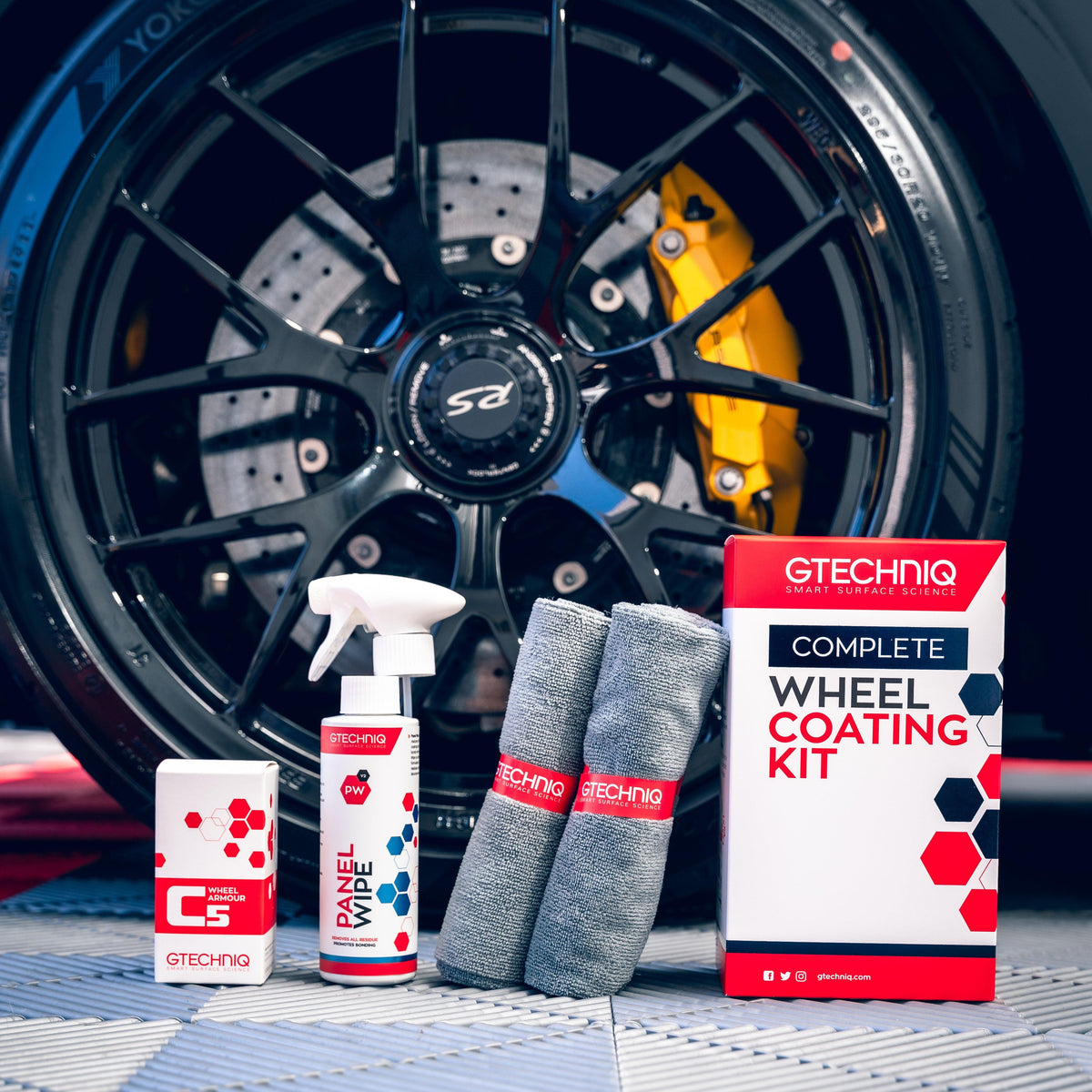 GTECHNIQ Wheel Coating Kit-Coating-GTECHNIQ-Wheel Coating Kit-Detailing Shed