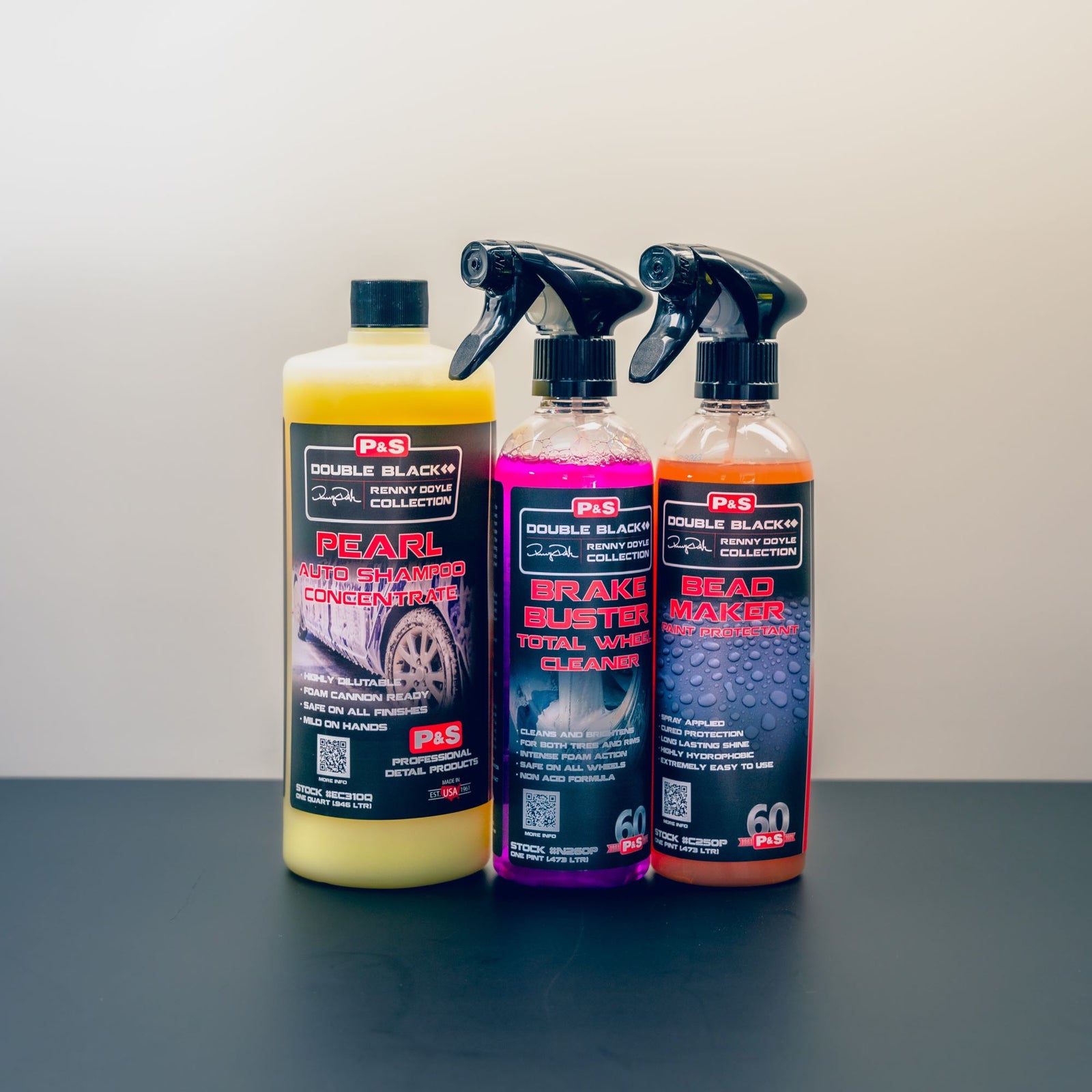 P&S Trio Wash Bundle | Brake Buster, Pearl, Beadmaker-Wash Bundle-P&S Detail Products-Detailing Shed