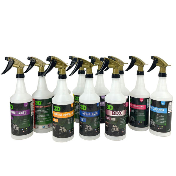 3D Empty 946ml Spray Bottle with Trigger-Spray Bottles-3D Car Care-Detailing Shed