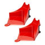 Maxshine 2pcs Ezy Wheel Hose Slide Rollers –2pcs Red-Wheel Hose Guides-Maxshine-2pcs Red-Detailing Shed