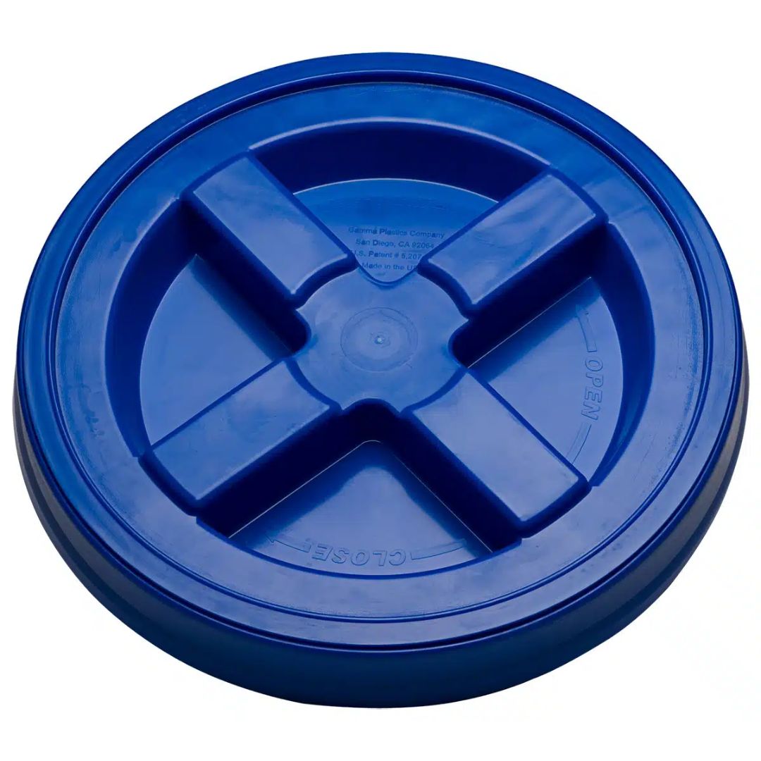 Professional Food Grade Gamma Seal Lids-Wash Buckets-Detailing Shed-Blue-Detailing Shed