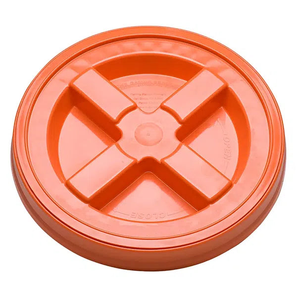 Professional Food Grade Gamma Seal Lids-Wash Buckets-Detailing Shed-Orange-Detailing Shed